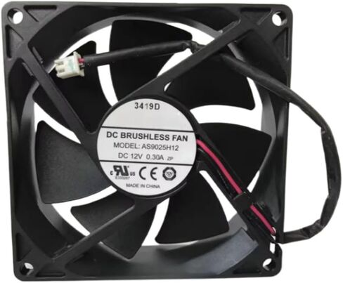AS9025H12 مروحة 9cm لـ 12v 0.30a 9025 90x90x25mm 2-ware مروحة التبريد in Saudi Arabia