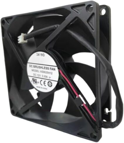 AS9025H12 مروحة 9cm لـ 12v 0.30a 9025 90x90x25mm 2-ware مروحة التبريد in Saudi Arabia