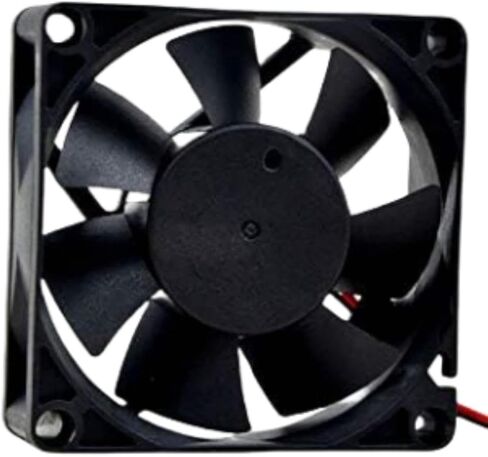 EC7025L12ER FAN 7CM لـ 12V 0.14A 7025 70X70X25MM 2-WARE مروحة التبريد in Saudi Arabia