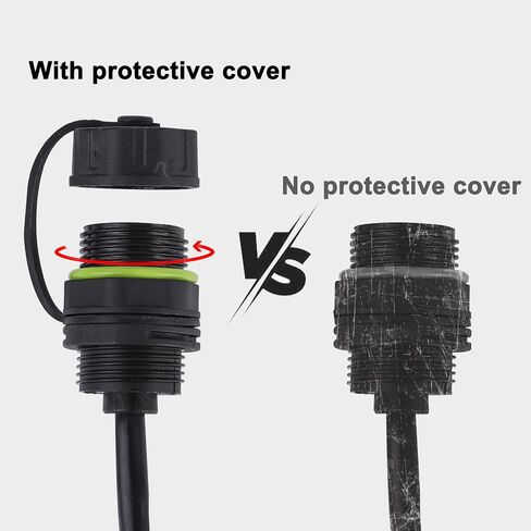 Ethernet Adapter for Star Link Gen 3/ Mini, IP68 V3 Dish and Router Connector Waterproof Starlink Cable Extension to RJ45 Ethernet Cable (0.5M(1.64 Ft)) in Saudi Arabia