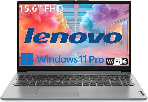 أجهزة الكمبيوتر المحمولة Lenovo المحمول لدراسة طلاب الأعمال المنزلية ، 15.6 "FHD ، معالج Intel ، 32 جيجابايت DDR4 RAM ، 1TB PCIE SSD ، WIFI 6 ، Bluetooth 5.2 ، Type-C ، CCAM ، لوحة المفاتيح الرقمية ، الرمادي ، Windows 11 Pro (متجدد) in Kuwait