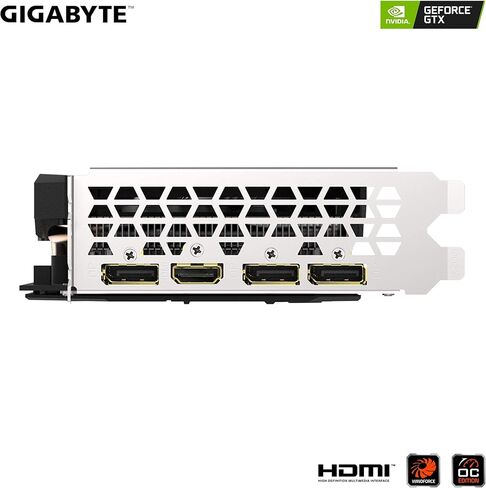 GIGABYTE GeForce GTX 1660 Ti OC 6G 192-bit GDDR6 DisplayPort 1.4 HDMI 2.0B with Windforce 2X Cooling System Graphic Cards- Gv-N166TOC-6GD (Renewed) in Saudi Arabia