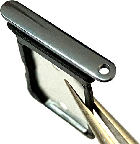 SIM Card Tray Slot Holder Replacement + Card Ejector pin for Google Pixel Fold (Black) in Kuwait