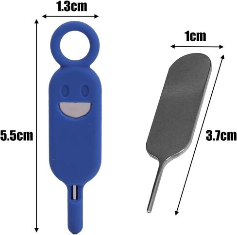 سلاسل المفاتيح 2pcs anti-lost بطاقة SIM إبرة دبوس مع حالة التخزين simcard حامل أداة مفاتيح المفاتيح المعلقة in Saudi Arabia