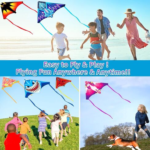 Mini Kites for Kids Ages 4-8-12, Finger Launcher Kites Easy to Fly on Beach|Park|Plaza|Garden|Backyard, Birthday Party Favors for Boys Girls Outdoor Toys,Mini Kites Bulk in Kuwait