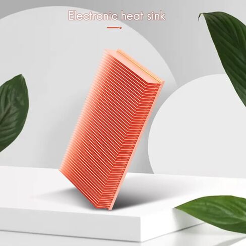 نقي النحاس الحرارة 100x50x15mm التزلج زعنفة بالوعة الحرارة الحرار الرادياتير لرقاقة الكبش الإلكترونية LED VGA التبريد in Kuwait