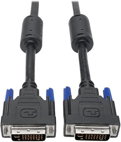 TRIPP Lite Eaton Series P560-010-DLI DVI-I CABLE M/M CABLE 10 أقدام و 9.9 جيجابت في الثانية و 2560 × 1600/1080 بكسل ، حزمة مطلية بالذهب ، EMI/RFI ، حزمة سحابة ، سحابة ما قبل التهيئة مؤهلة (حزمة واحدة) in Saudi Arabia