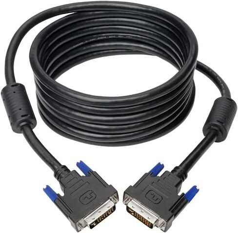 TRIPP Lite Eaton Series P560-010-DLI DVI-I CABLE M/M CABLE 10 أقدام و 9.9 جيجابت في الثانية و 2560 × 1600/1080 بكسل ، حزمة مطلية بالذهب ، EMI/RFI ، حزمة سحابة ، سحابة ما قبل التهيئة مؤهلة (حزمة واحدة) in Saudi Arabia