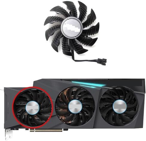1LOT 85MM PLA09215S12H T129215SU RTX 3080 Eagle GPU Fan，for Gigabyte for 3080Ti 3090 for Graphics Card Cooling Fan(Fan-A) in Saudi Arabia