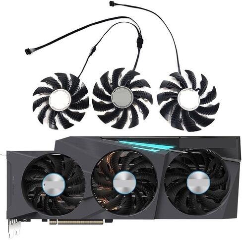 1LOT 85MM PLA09215S12H T129215SU RTX 3080 Eagle GPU Fan，for Gigabyte for 3080Ti 3090 for Graphics Card Cooling Fan(Fan-A) in Saudi Arabia