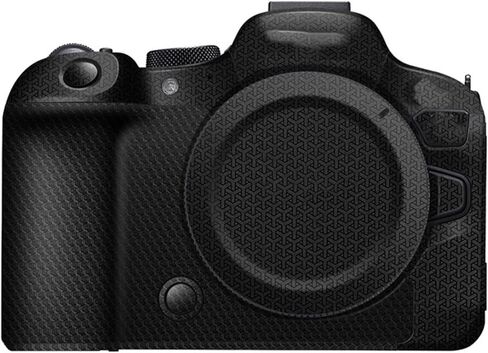 Kiorafoto EOS R6 Mark II Skin，Anti-Scratch Anti-Wear Camera Cover Protector Sticker for Canon EOS R6 Mark II Camera Body Protective Film Protection - Matrix Black in Saudi Arabia
