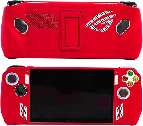 Designed for ASUS ROG Ally 2023 Protective Case - [10 FT Military Grade Drop Protection] Cover Non-Slip Shell Case for Rog Alloy Gaming Handheld with Kickstand - Midgreen in Saudi Arabia