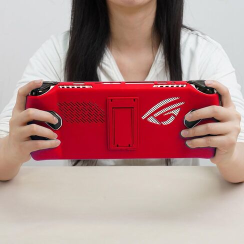 Designed for ASUS ROG Ally 2023 Protective Case - [10 FT Military Grade Drop Protection] Cover Non-Slip Shell Case for Rog Alloy Gaming Handheld with Kickstand - Midgreen in Saudi Arabia