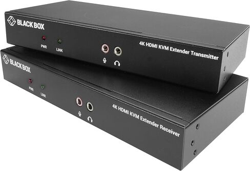 بلاك بوكس ​​كيف إم موسع طقم فوق الألياف - 4K ، رأس واحد ، HDMI ، USB 2.0 ، التسلسل ، الصوت ، LOC in Kuwait
