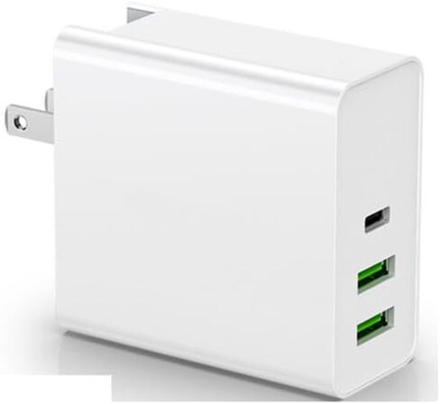 USB C Charger Block,40W USB C Charger Cube,3 Pack Type C Chargers Block,Fast Charging Plug Dual Port PD+QC Charging Cube for iPhone 16 15 14 13 12 11 Pro Max XS,iPad, Samsung Phone,Tablet in Kuwait