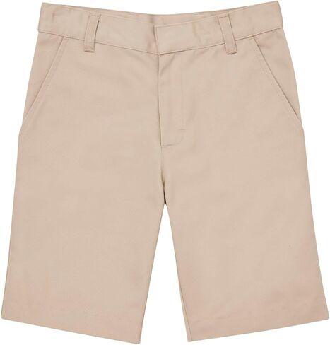 Classroom School Uniforms Boys Flat Front Shorts in Saudi Arabia