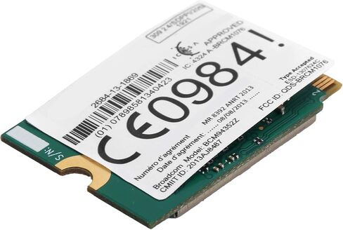Yoidesu BCM94352Z النطاق المزدوج NGFF M.2 شبكة ، 4.0 ، 802.11ac محول (2 هوائيات مدمجة) in Kuwait