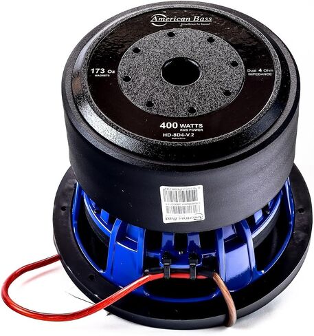 American Bass HD8D4V2 8 بوصة تحت 400 WRMS 800 واط كحد أقصى in Saudi Arabia