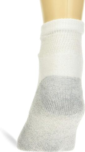Hanes Men's Big & Tall Cushion Ankle Socks 6-Pack - Shoe Sizes: 13-15 - White in Kuwait