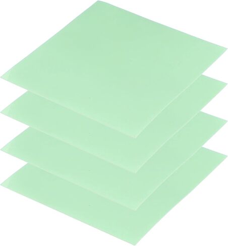 PATIKIL THERMAL PADS 100X100X0.3MM ، 4 حزمة حزمة التبريد السيليكون وسادة حرارية ل CPU GPU IC PCIE M.2 2280 SSD NVME DISTINK ، الأخضر in Saudi Arabia