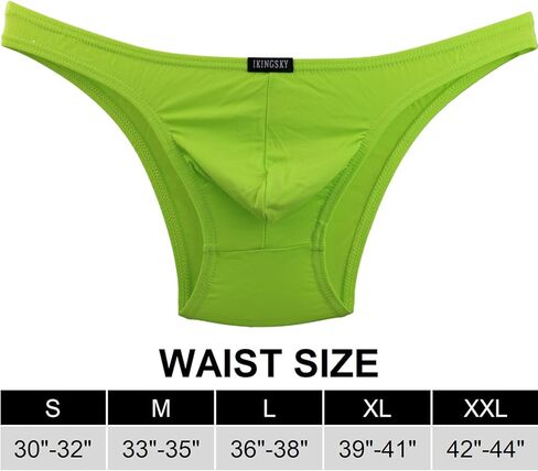 IKINGSKY Men's Cheeky Underwear Mens Bikini Panties Sexy Branzilian Back Briefs in Kuwait