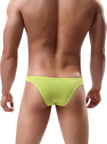 IKINGSKY Men's Cheeky Underwear Mens Bikini Panties Sexy Branzilian Back Briefs in Kuwait