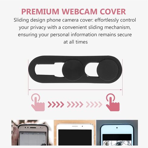 2PCS غطاء كاميرا الهاتف المحمول: غطاء خصوصية الكاميرا الأمامية اللاصقة متوافقة مع iPhone 15Pro/15Promax - خصوصية SONSEGUARDS in Saudi Arabia