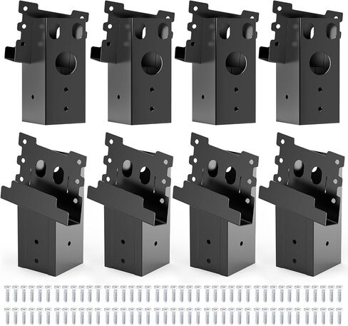 Elevator Bracket with Screws, Deer Stand Brackets 4x4, Deers Blind with Powder Coating Outdoor for Hunting Box Elevated Platform Tree in Saudi Arabia
