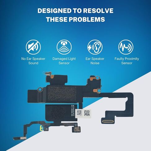 Ear Speaker Module and Face ID Sensor Proximity Light Flex Cable Assembly Replacement for iPhone 12 Pro Max in Kuwait