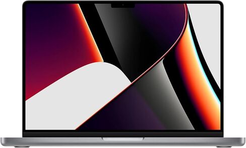 Apple 2021 MacBook Pro with Apple M1 Max Chip with 24‐core GPU (14-inch, 64GB RAM, 1TB SSD Storage) (QWERTY English) Space Gray (Renewed) in Saudi Arabia