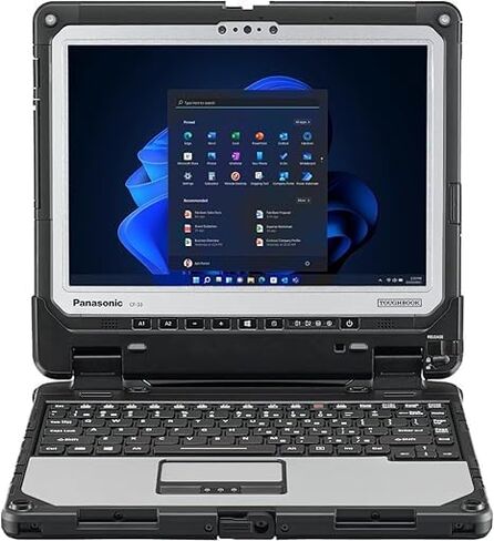 Panasonic Toughbook CF-33 MK1 ، وعرة 2-في 1 ، و Intel Core I5-7300U حتى 3.5 جيجا هرتز ، وشاشة لمس QHD 12 بوصة ، وذاكرة وصول عشوائي 16 جيجابايت ، و 256 جيجا بايت SSD ، و 4G LTE ، ومفاتيح مميزة ، ويندوز 11 PRO ، Silver (READED) in Kuwait