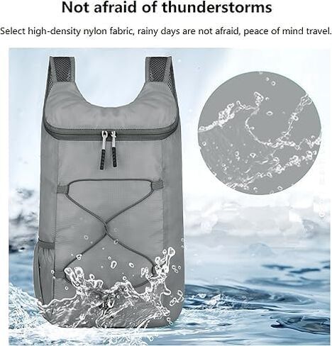 16L Hiking-Daypack Lightweight Outdoor Cycling Foldable Backpack, Storage Bag, Large Capacity Hiking Backpack for Travel Storage Bag in Saudi Arabia