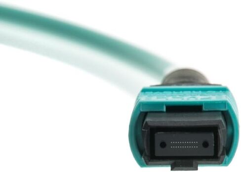 كابل الألياف البصرية الألياف الكبلية ، MTP/MTP (MPO) ، Multimode OM3 ، Duplex ، 12 Strand ، 40/100 GBPS ، 50/125 ، 30 Meter (98.4 قدم) in Saudi Arabia