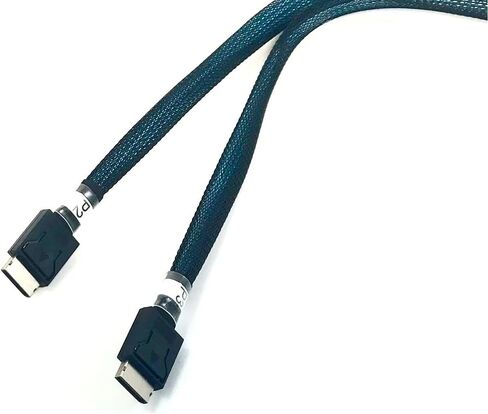 slimsas المنخفضة 8i إلى Oculink 4 كابل-0.5m ، حارة عالية السرعة x2-port y-cable ، slimsas متينة إلى كابل Oculink المكون من 4 حارات in Saudi Arabia