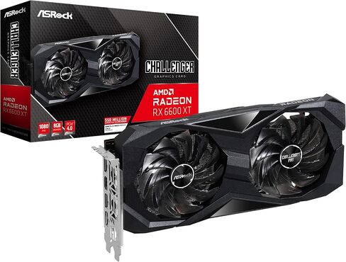 ASROCK RX6600XTCLD8GO VGA ASROCK RX6600XT CLD 8GO R in Saudi Arabia