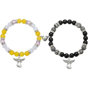 Hazbin Angle Bracelets Anime Merch Cosplay Matching Bracelets Gifts for Women Men