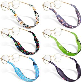 Weewooday 6 Pieces Kids Eyeglass Strap Nonslip Sunglasses Holder Lanyard Retainer