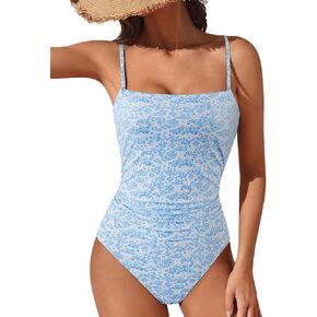 ملابس سباحة نسائية مثيرة للتحكم في البطن من SUUKSESS قطعة واحدة لباس سباحة برقبة مربعة in Kuwait