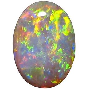 AAA Grade Opal, Welo Opal, 10.5ct Opal Crystal, Multi fire Opal, Natural Ethiopian Opal, White Opal, Fire Opal, Opal Cabochon Jewelry Making