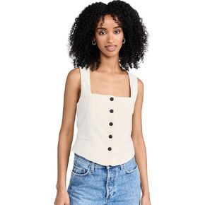 rag & bone Women's Mariana Italian Twill Vest