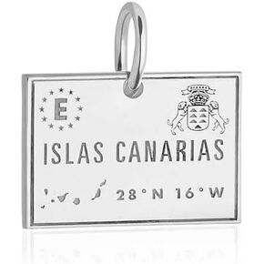 Sterling Silver Caribbean Passport Travel Charms…