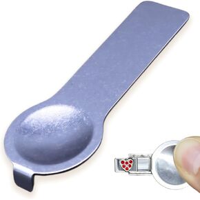 Fablinks Italian Charm Bracelet Tool, Stainless Steel Charms Opening Tools, Easy Opener Compatible with Standard 9mm Link Bracelets