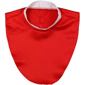 BPURB Clergy Shirt Neck Collar Men Women Priest Collar Costumes Accessory for Pastor