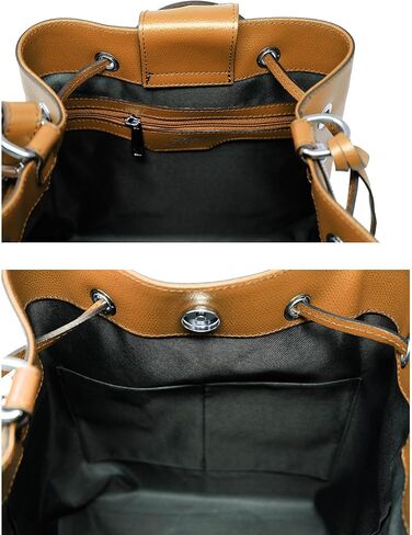 حقيبة يد فلوتو ميلانو من الجلد، حقيبة يد من الجلد الإيطالي بمقابض جلدية مزدوجة، صنعت في إيطاليا in Kuwait