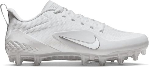 Nike Alpha Huarache 8 Pro Lacrosse Cleats (M 11/W 12.5, White/Pure Platinum) in Saudi Arabia