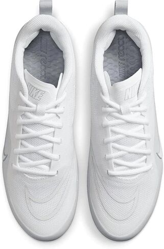 Nike Alpha Huarache 8 Pro Lacrosse Cleats (M 11/W 12.5, White/Pure Platinum) in Saudi Arabia