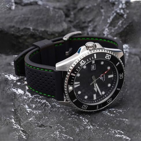 Soft Silicone Breathable Watch Bands for Men&Women,Adjustable Quick Release Rubber Waterproof Watch Straps-Compatible with Regular & Smart Watch Bands in Saudi Arabia