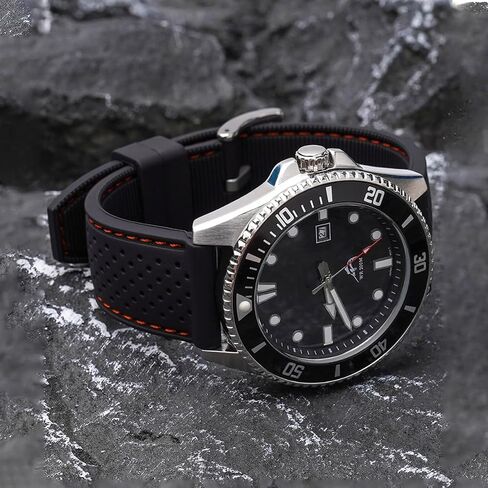 Soft Silicone Breathable Watch Bands for Men&Women,Adjustable Quick Release Rubber Waterproof Watch Straps-Compatible with Regular & Smart Watch Bands in Saudi Arabia
