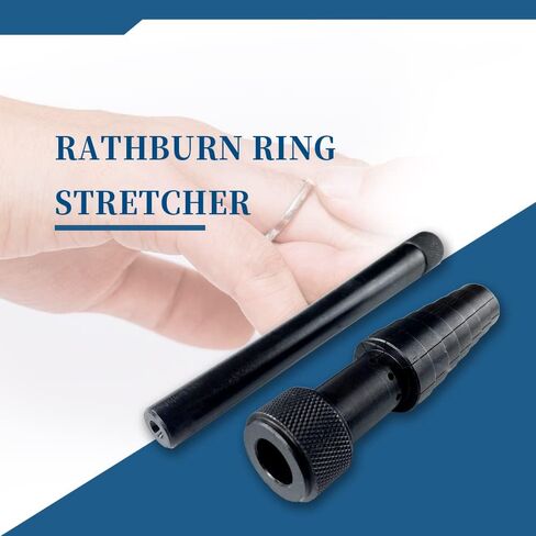 حلقة نقالة المكبر المتوسع مغزل الزفاف الفرقة الحجم مجوهرات خاتم التحجيم أداة in Kuwait