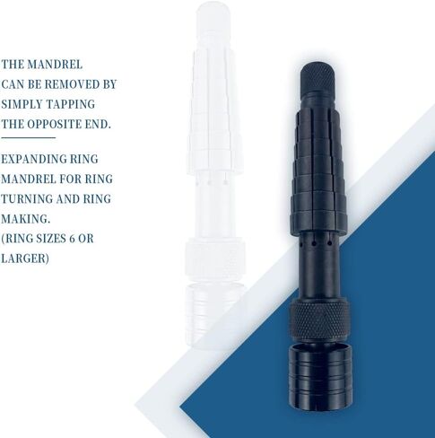 حلقة نقالة المكبر المتوسع مغزل الزفاف الفرقة الحجم مجوهرات خاتم التحجيم أداة in Kuwait